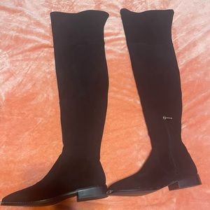 Coach suede thigh-high size 8 boots